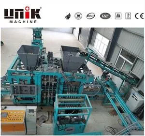 Hydraulisch geperst betonblok dat machine maakt